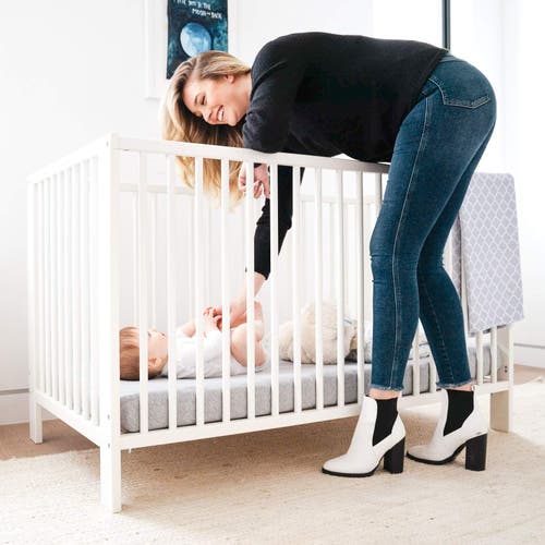 Comfy Cubs Crib Sheets In Grey- Pack Of 2