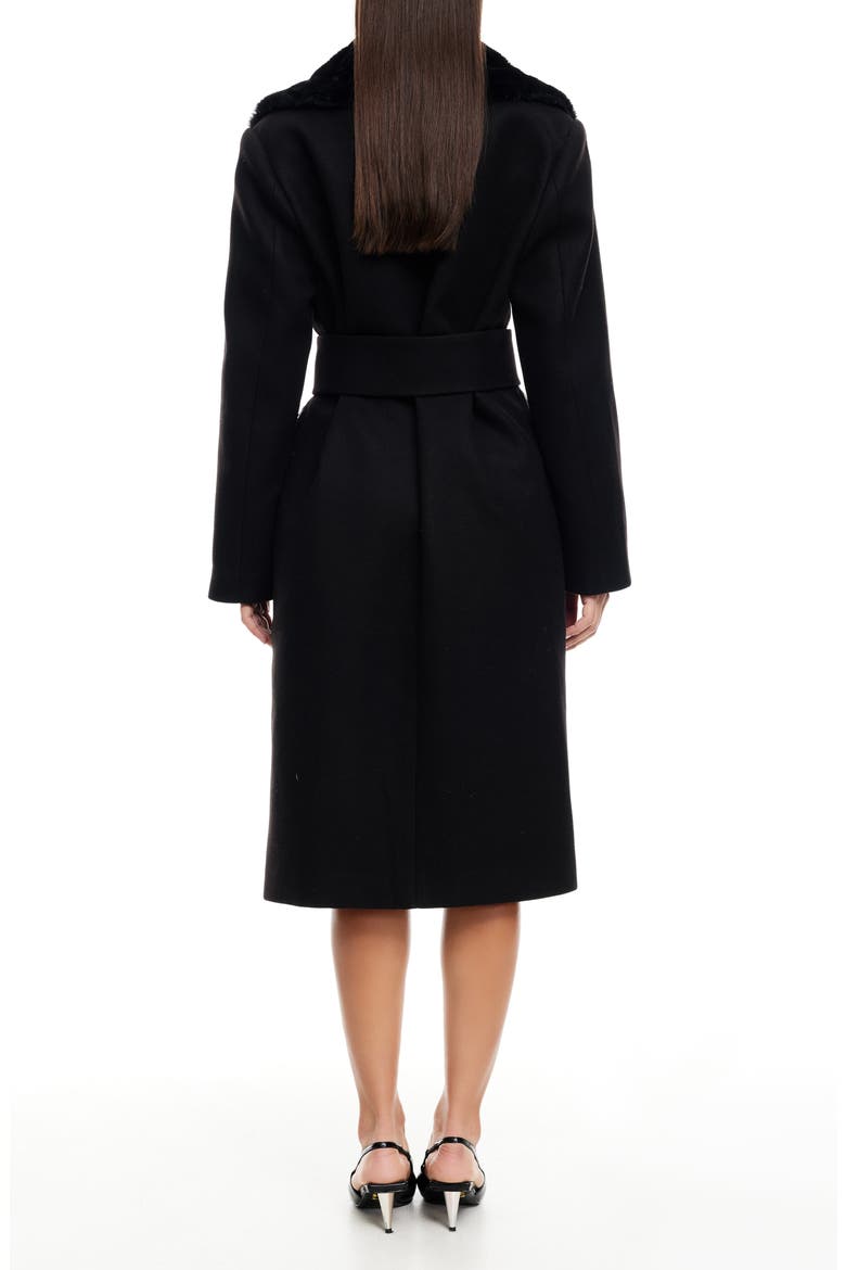 Endless Belted Coat, Alternate, color, ONYX
