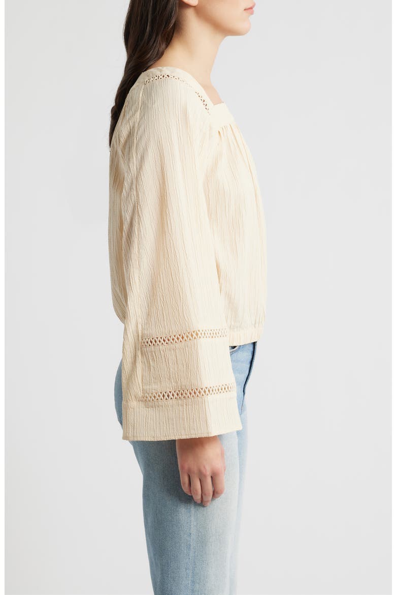 Bohemian Long Sleeve Top, Alternate, color, PEARL