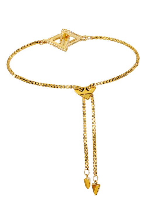 Guess Slider Bracelet In Goldtone