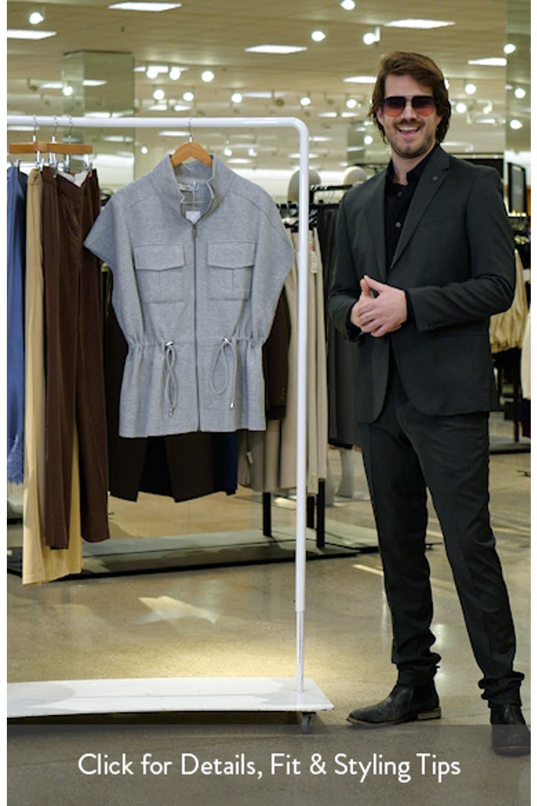 Short Sleeve Adjustable Waist Jacket video