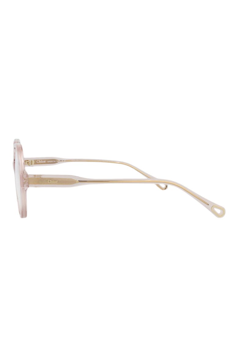 Geometric Optical Glasses, Alternate, color, PINK PINK TRANSPARENT