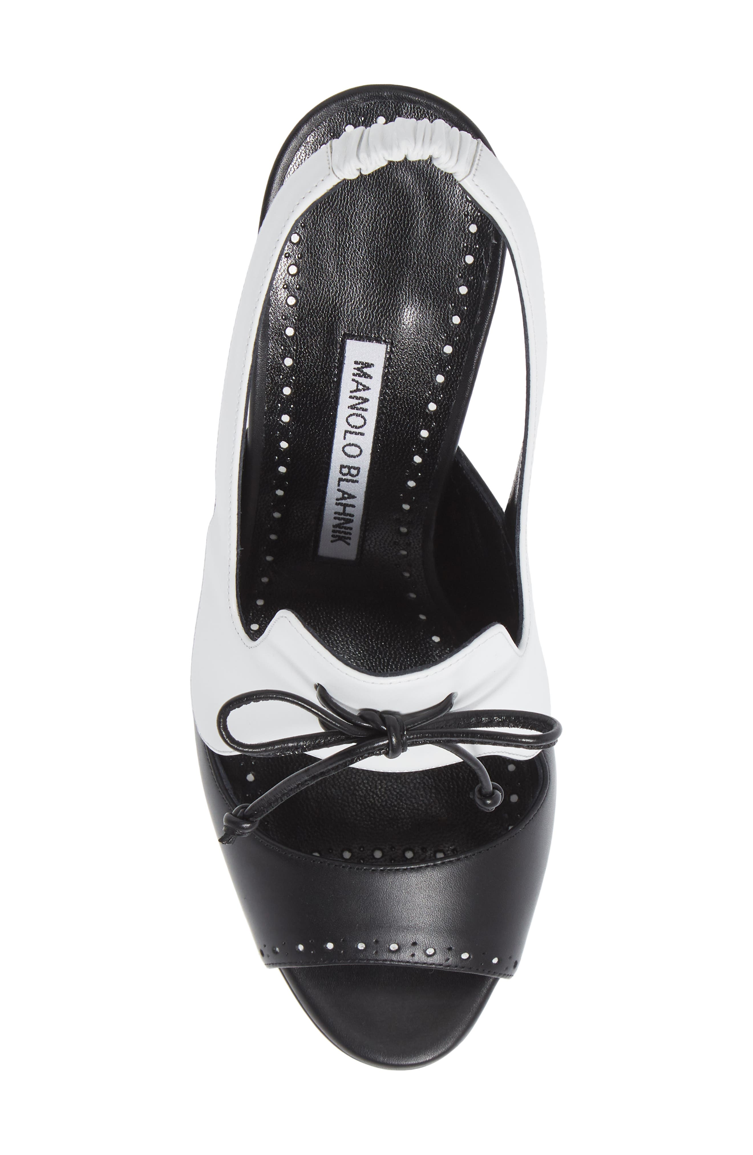 Manolo Blahnik Calydon Slingback Sandal, Alternate, color, 