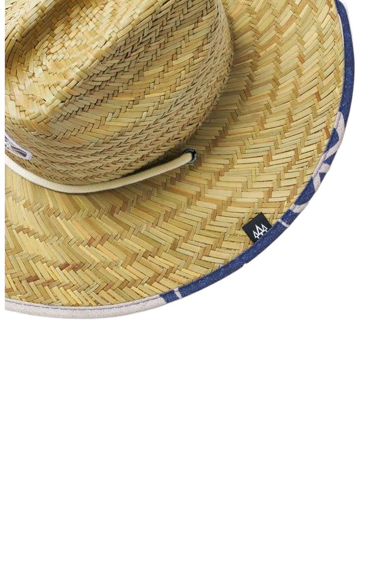 Harvey Big Kids Straw Lifeguard Hat, Alternate, color, Smiley Faces
