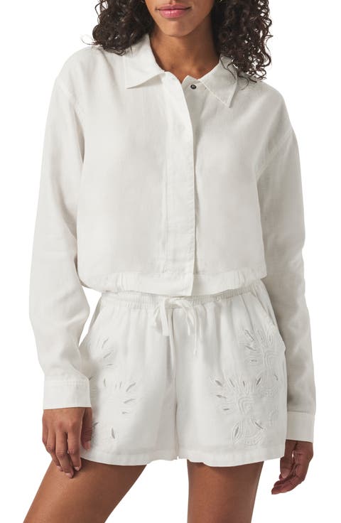 Cayden Embroidered Crop Jacket
