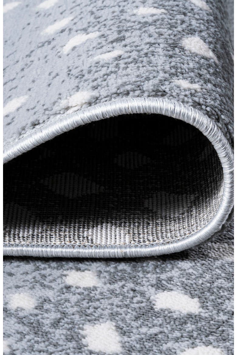 Antelope Modern Animal Area Rug, Alternate, color, Light Gray/Cream
