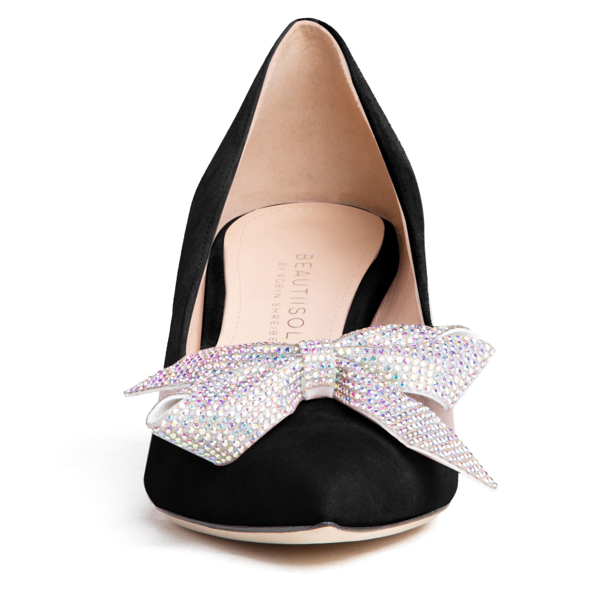 BEAUTIISOLES Frida Kitten Heel Pump, Alternate, color, Black