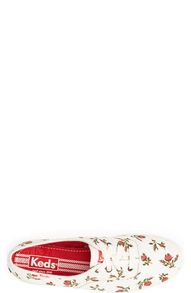 Keds<sup>®</sup> 'Champion - Floral' Sneaker, Alternate, color,