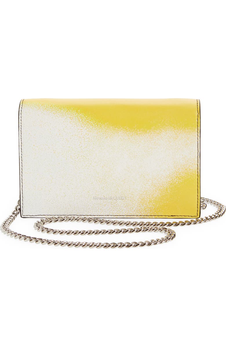 McQueen Small The Skull Leather Crossbody Bag, Alternate, color,