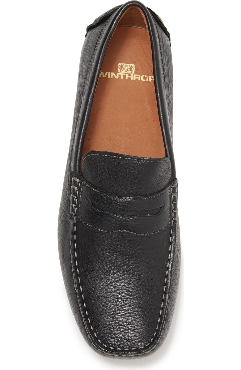 WINTHROP Marco Penny Loafer, Alternate, color, Black