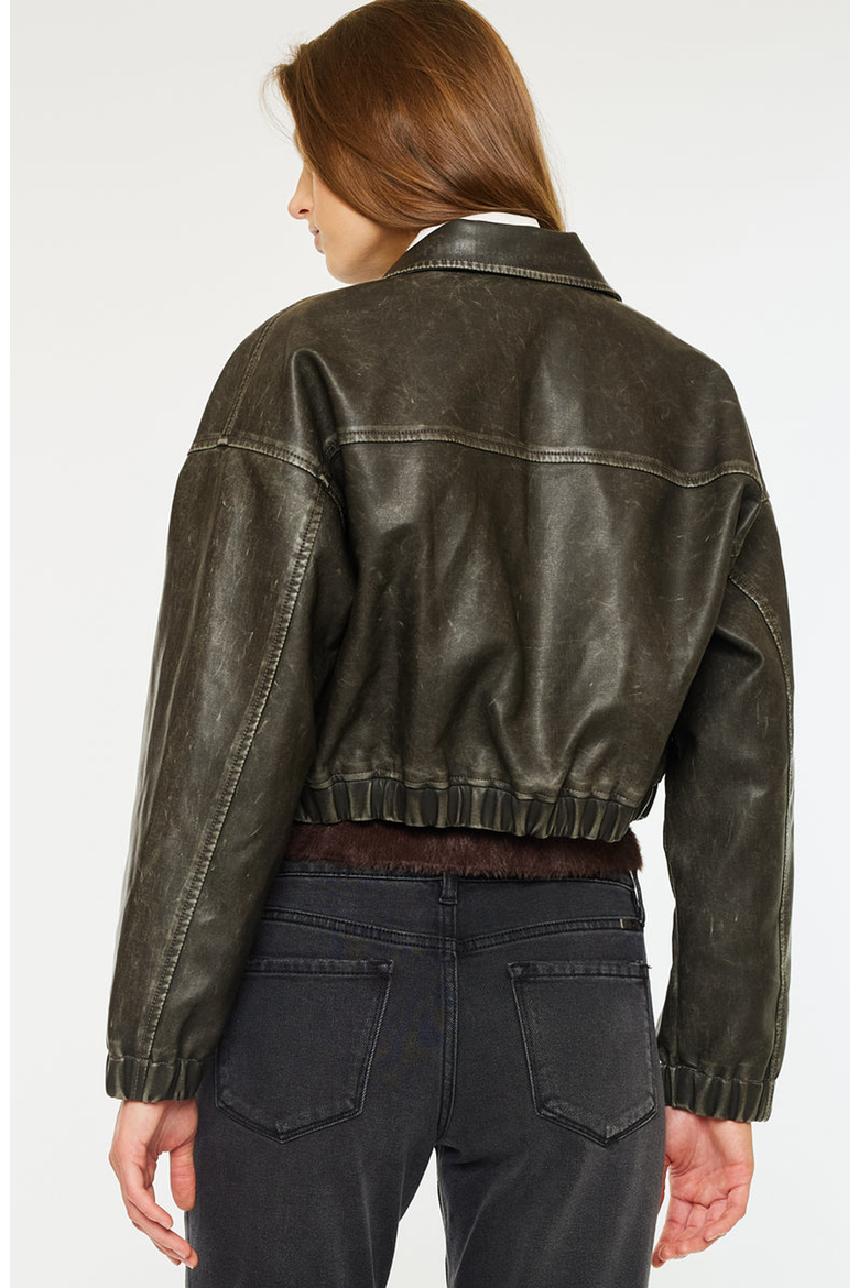Nova Bomber Jacket, Alternate, color, Dark Olive