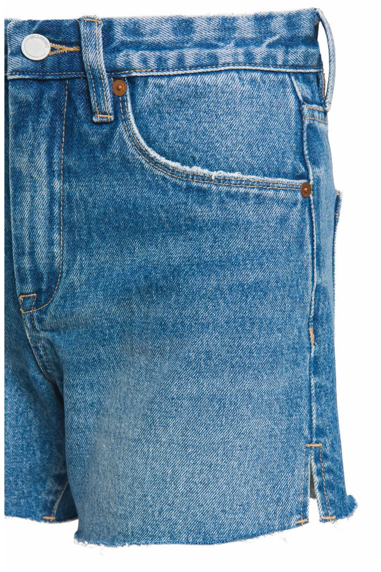 Denim Mom Shorts, Alternate, color, GOOD VIBRATIONS