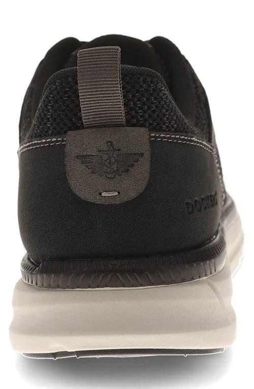Dockers Mens Go-4-it Active Rebound Knit Sneaker In Black