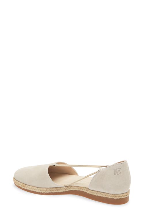 Paul Green Alegra Flat In Linen Soft Suede