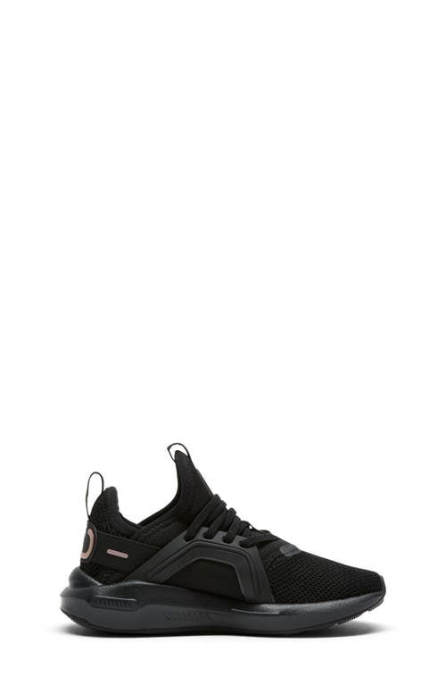 Puma Kids' Softride Enzo 5 Sneaker In Black