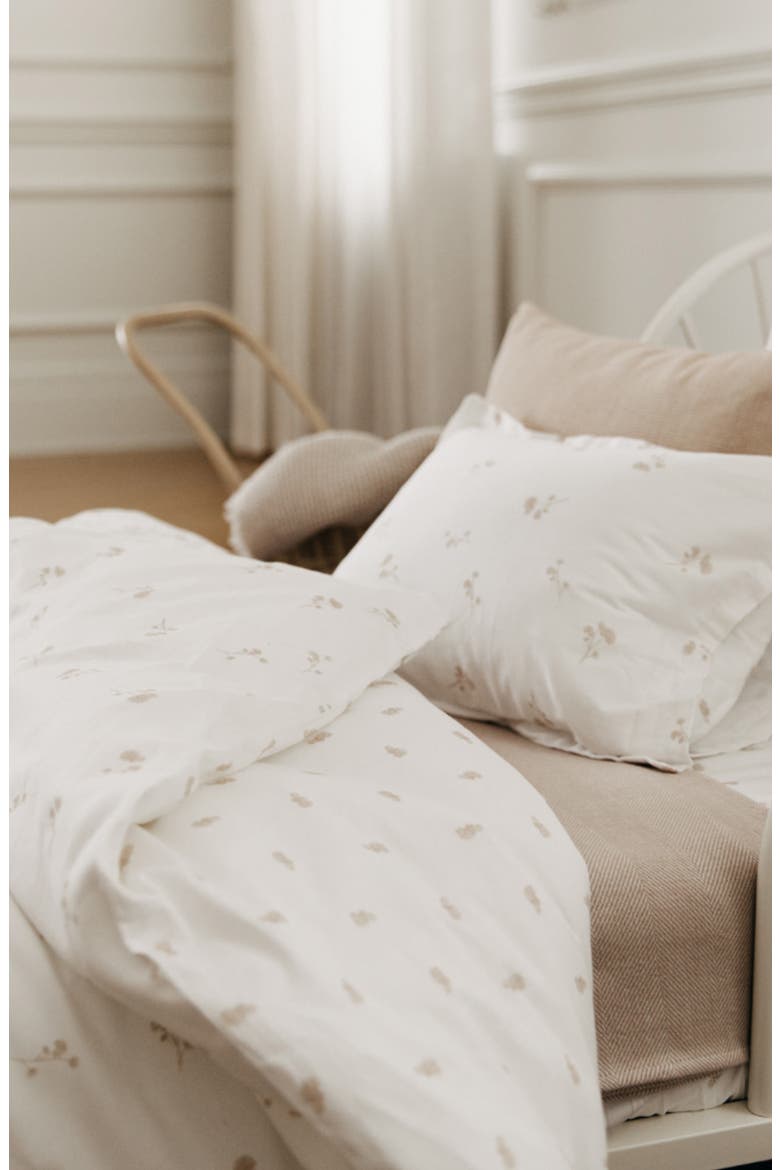 Cotton Crib Duvet Cover, Alternate, color, FLORA