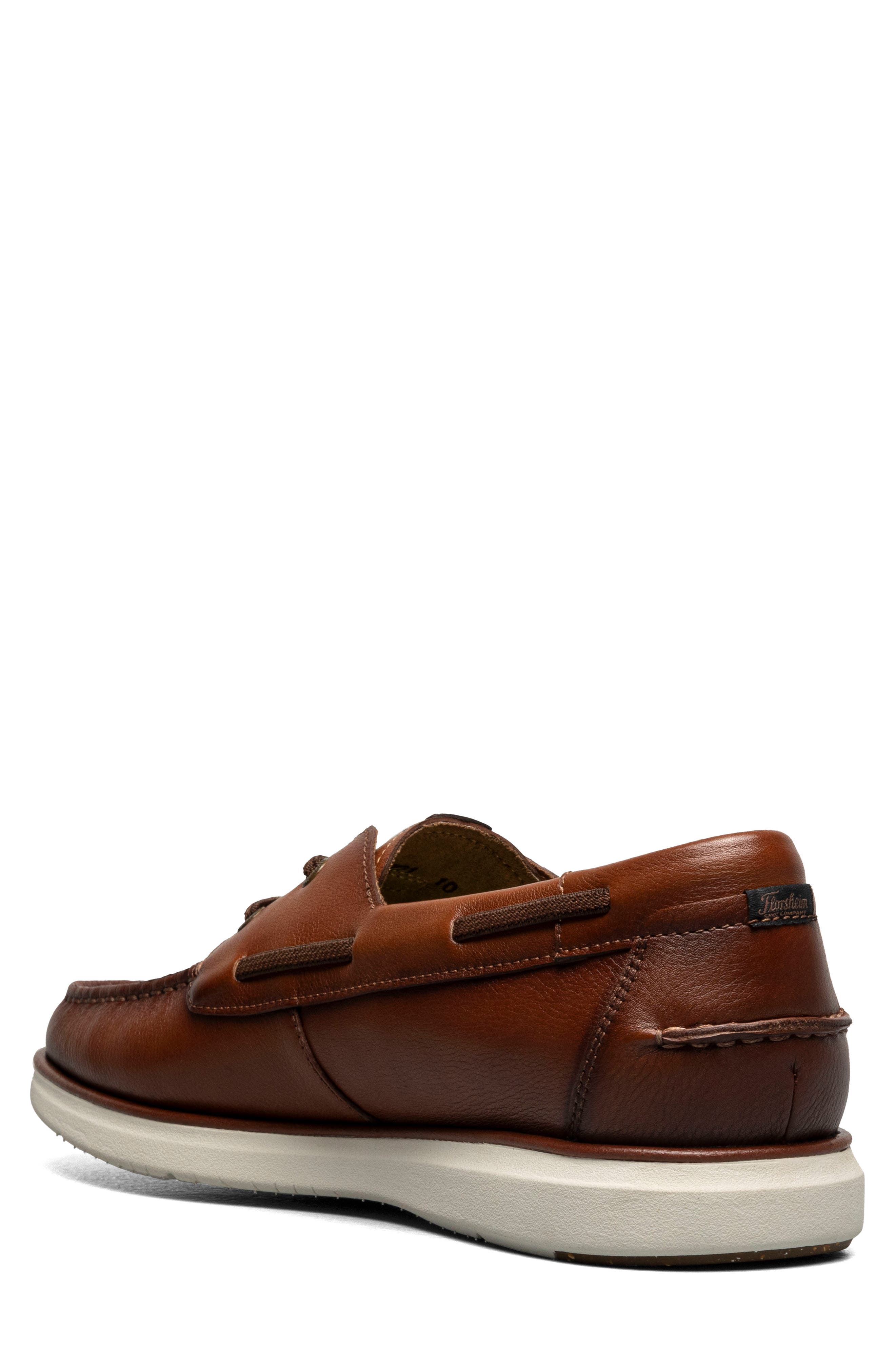 Florsheim Tropics Boat Shoe, Alternate, color, Cognac