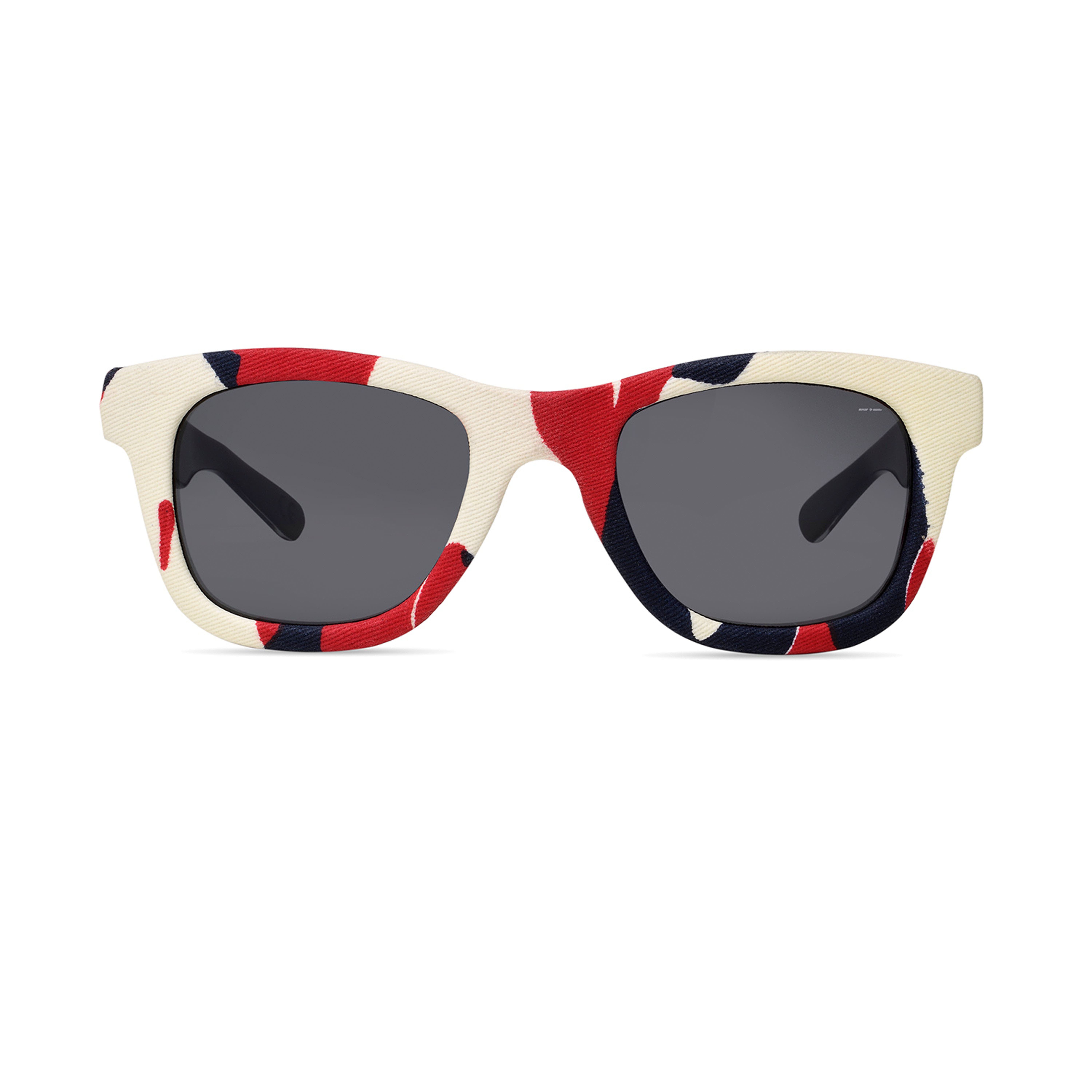 Italia Independent Azzurro Jeans Sunglasses in American Flag Camo 