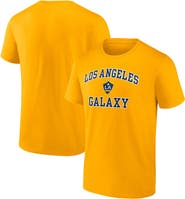 FANATICS Men's Fanatics Branded Gold LA Galaxy Heart & Soul T-Shirt