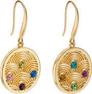 Kurt Geiger London Southbank Disc Drop Earrings