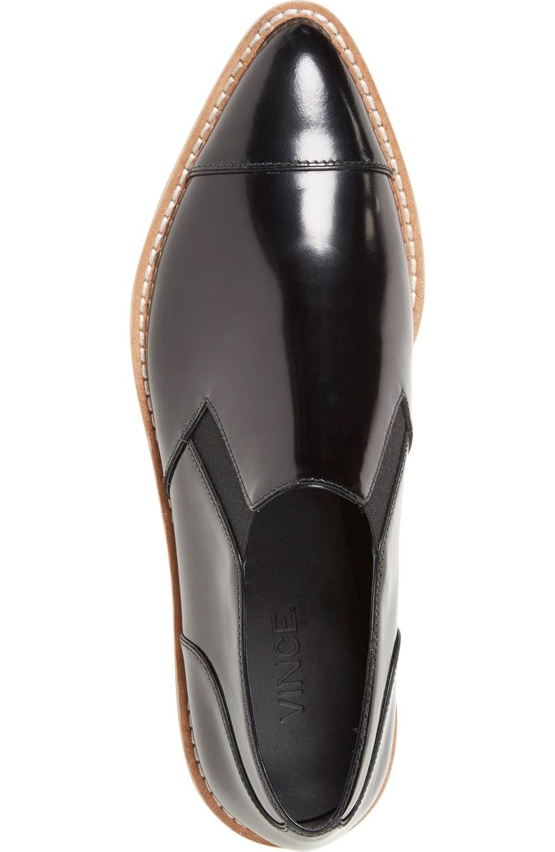 Vince 'Alona' Slip-On Almond Toe Oxford, Alternate, color,