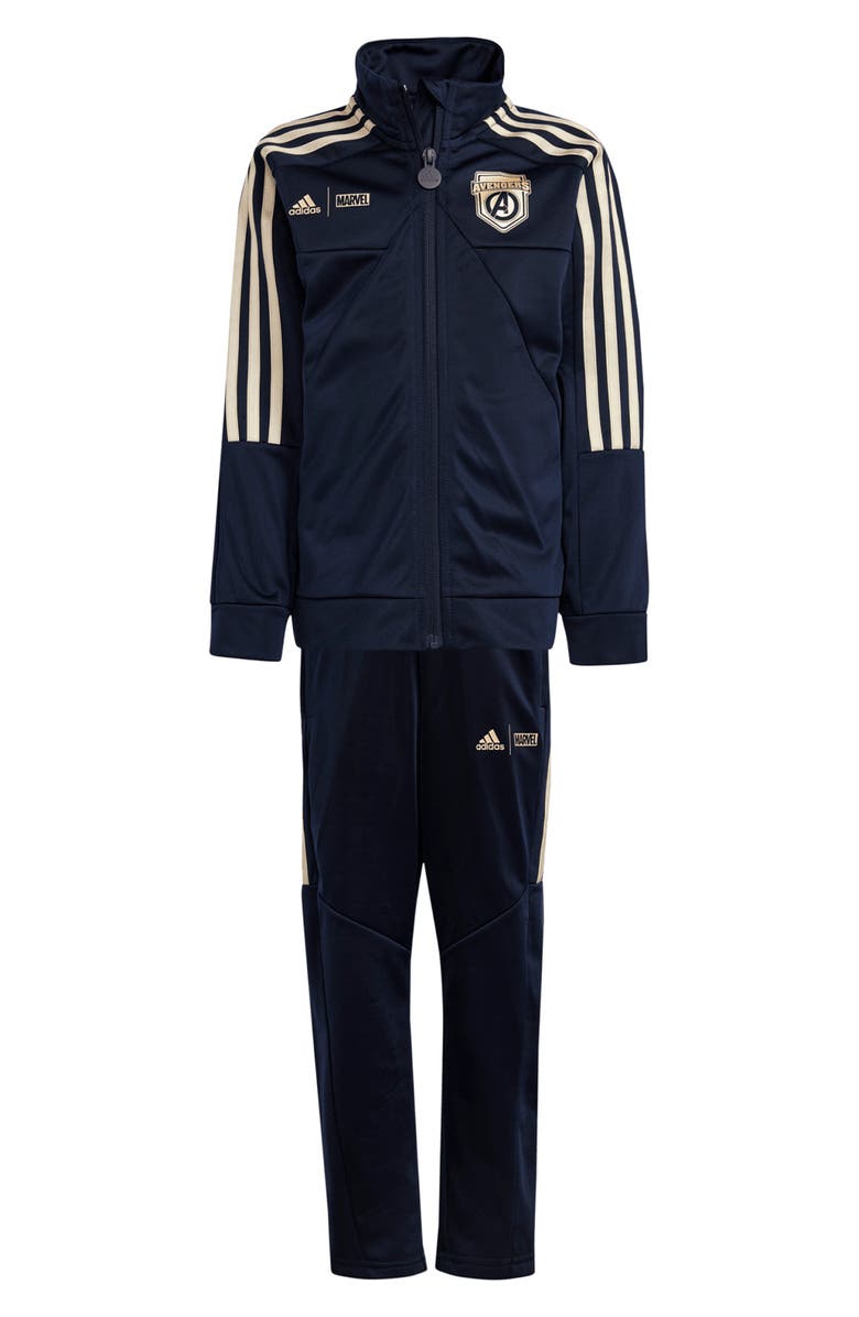 adidas x Marvel's Avengers Kids' Tiro Suit Up Track Jacket & Pants Set, Main, color, 