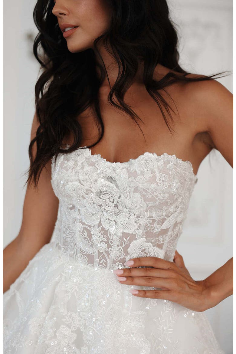 Jacqueline Mini Dress, Alternate, color, Ivory