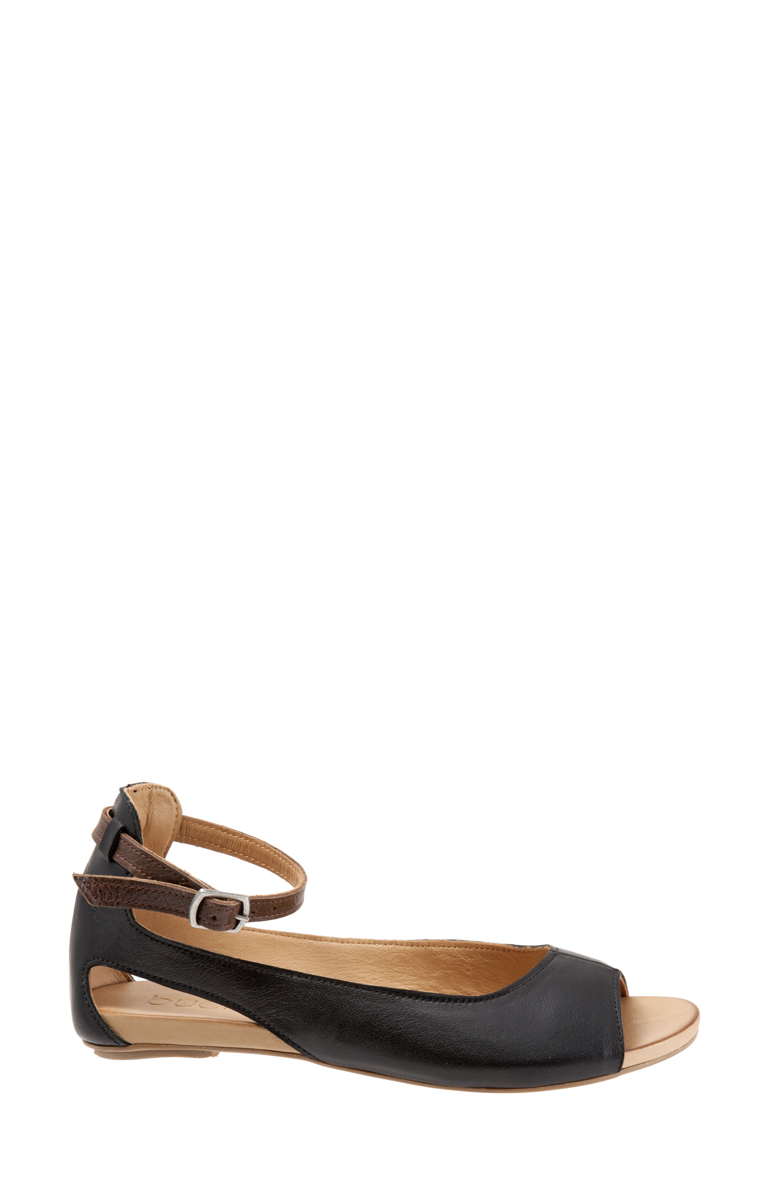Bueno Donna Ankle Strap Sandal, Alternate, color, 