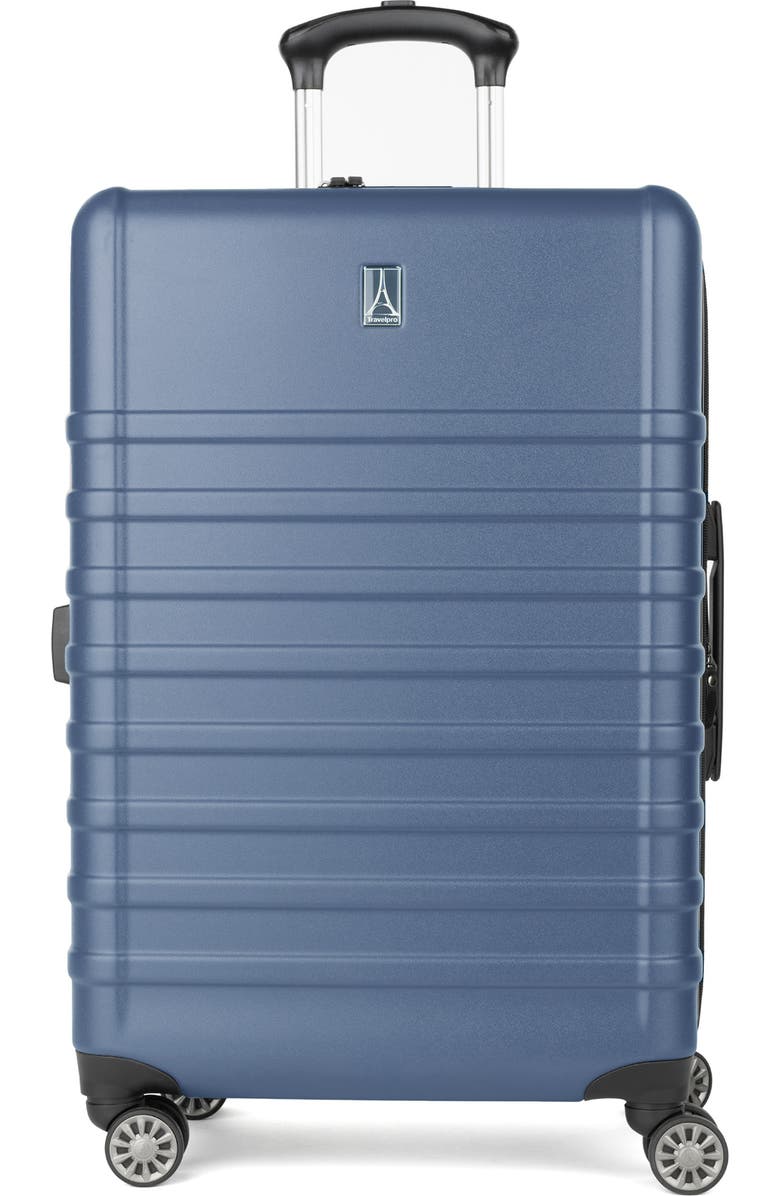 TRAVELPRO Rollmaster<sup>™</sup> Lite 2 24-Inch Expandable Medium Checked Hardside Spinner Luggage, Main, color, Blue Matte
