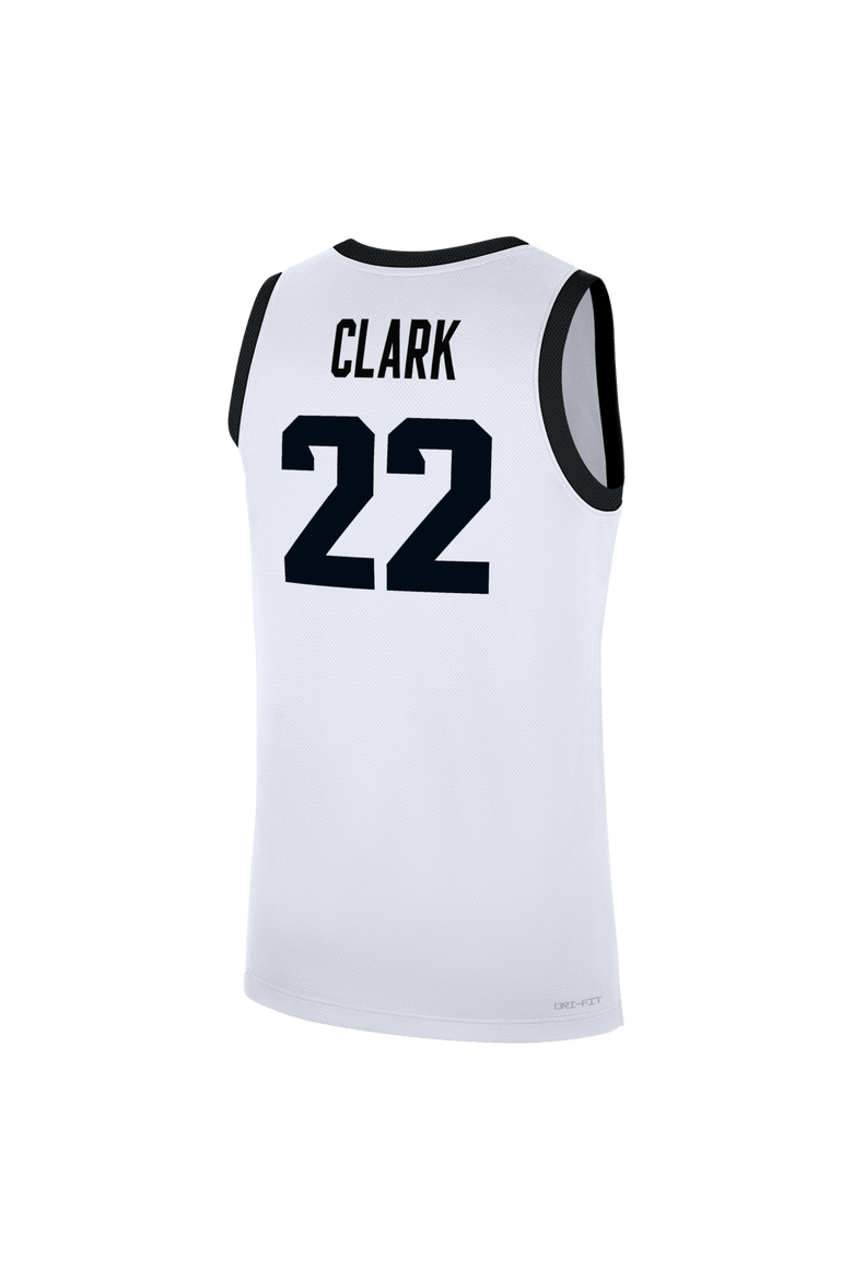 Men's Nike Caitlin Clark White Iowa Hawkeyes Home Women's Basketball Replica Jersey, Alternate, color, White