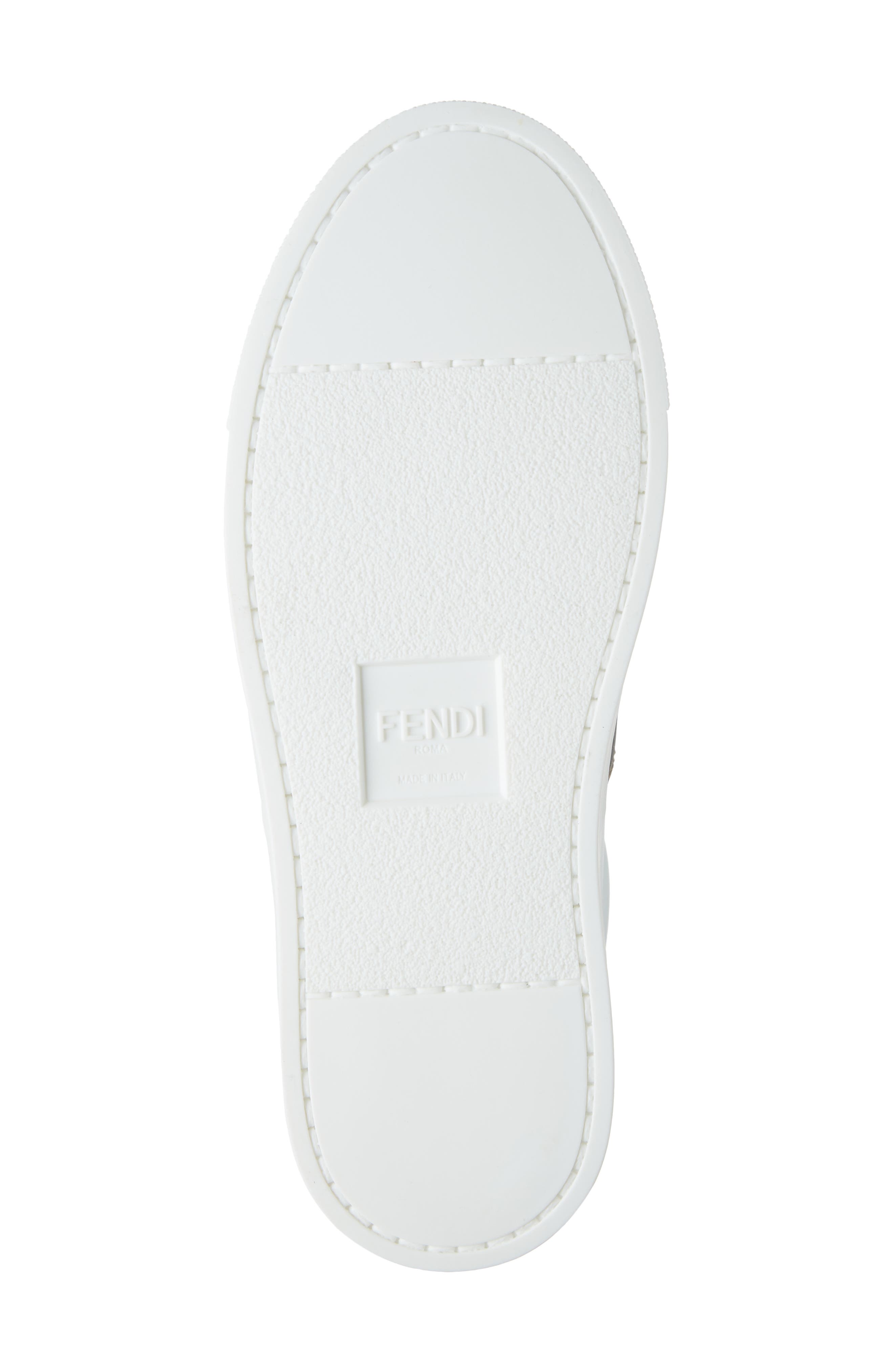 Kids' FF Logo Low Top Sneaker, Alternate, color, F0C1A WHITE