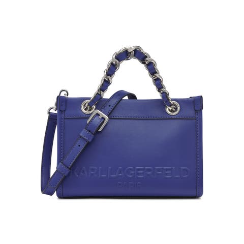 Blue Satchel Purse outlet