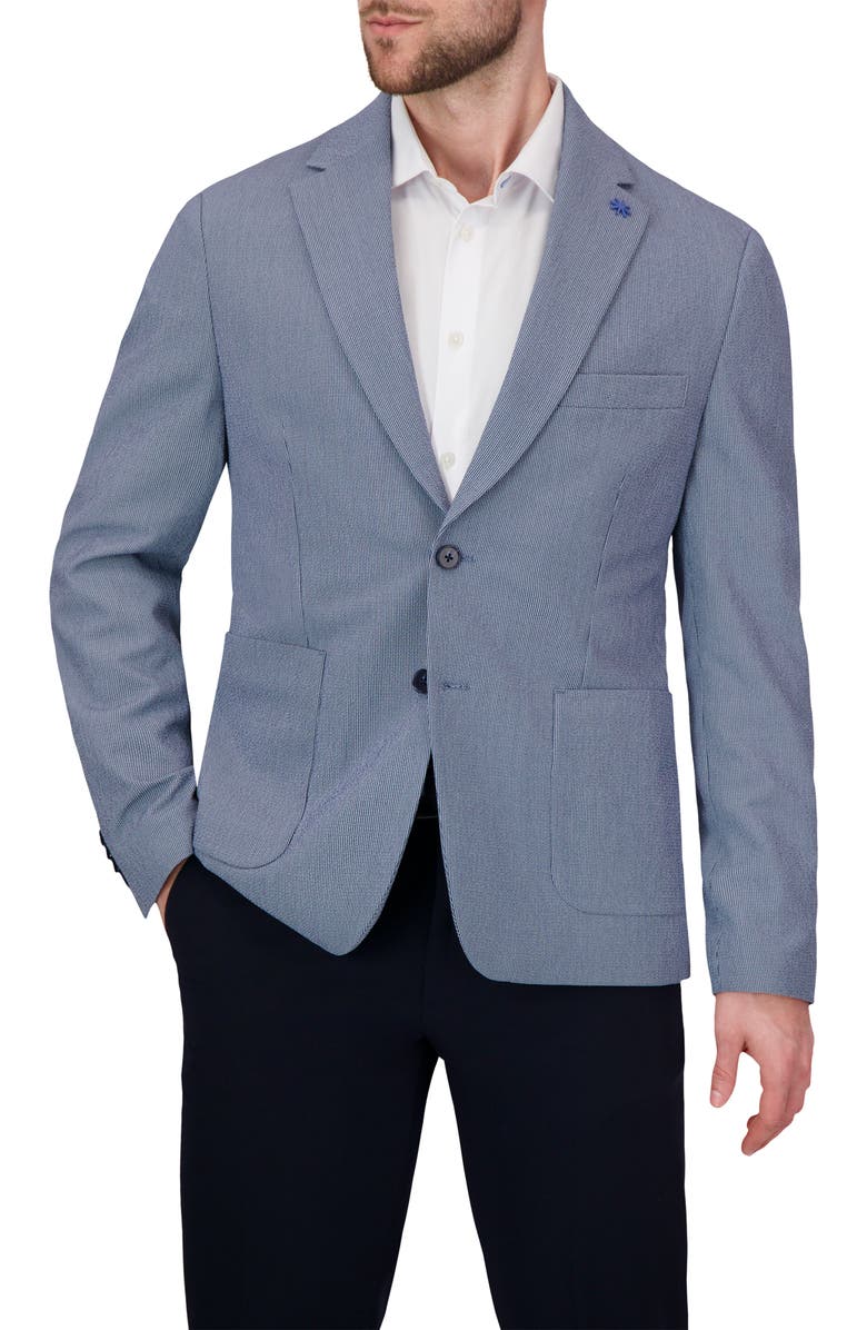 Report Collection Seersucker Textured Sport Coat, Alternate, color,