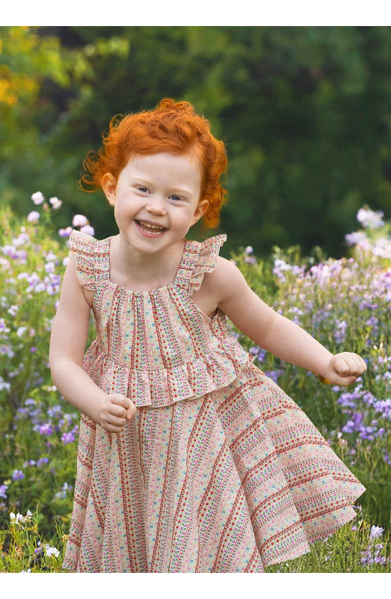 Mabel + Honey Bella Reina Sleeveless Dress, Alternate, color, Pink, Striped