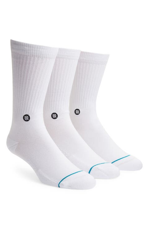 Icon Assorted 3-Pack Crew Socks