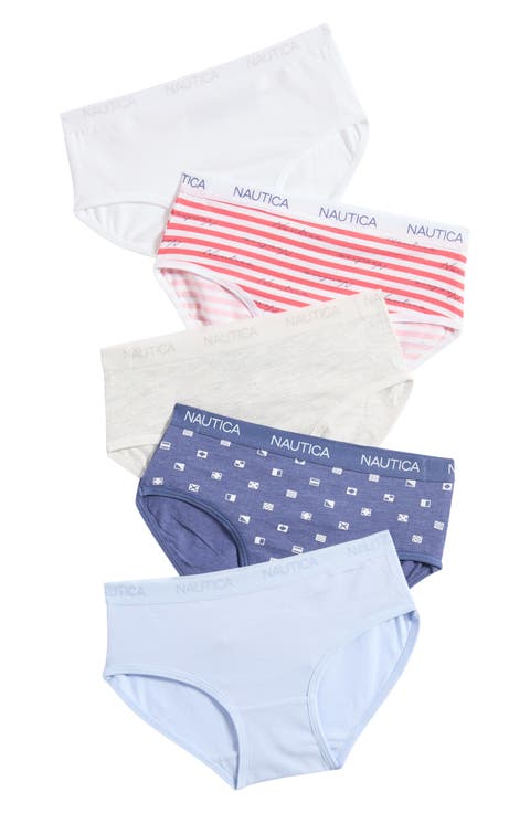Kids' 5-Pack Assorted Stretch Cotton Briefs (Little Kid & Big Kid)