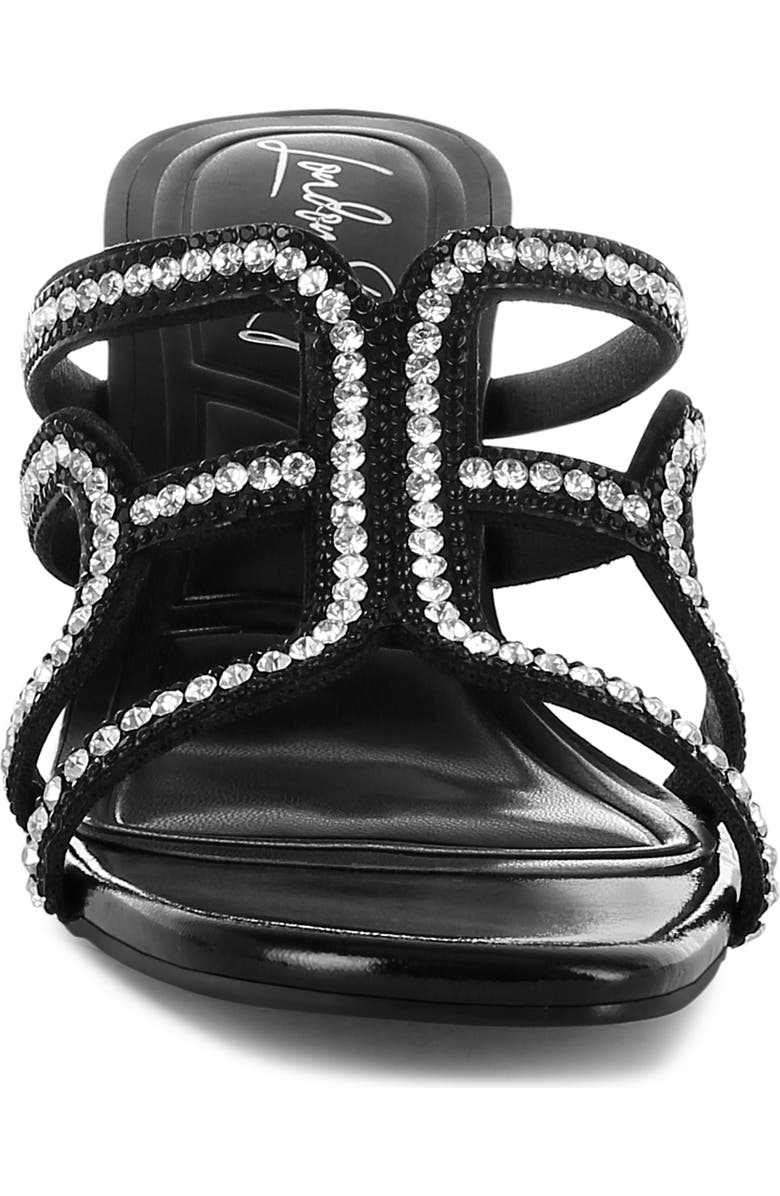 LONDON RAG Caqueta Clear Heel Sandal, Alternate, color,