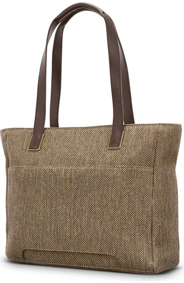 Hartmann Tweed Carryall Tote, Alternate, color, Tweed/Natural Leather