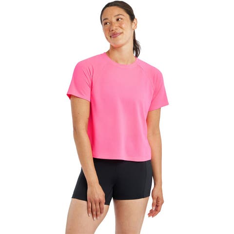 Flyout Boxy Short-sleeve Shirt - Women's