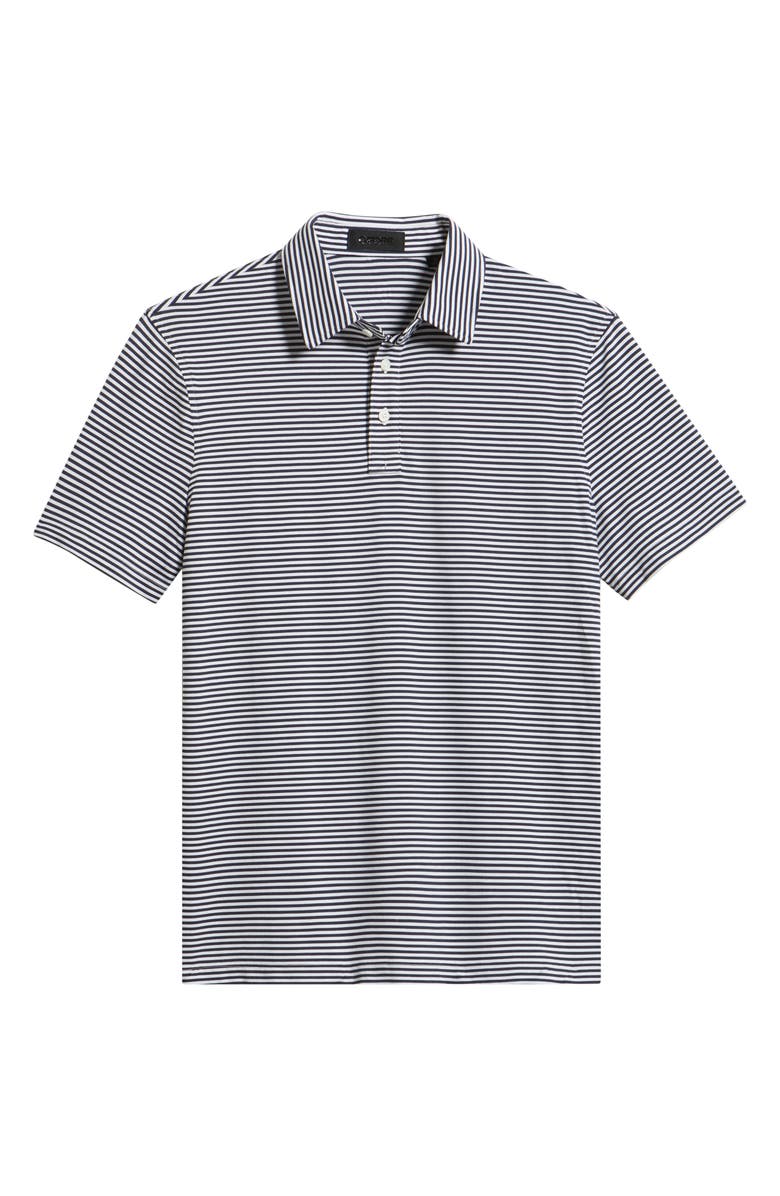 G/FORE All Play Stripe Performance Polo, Alternate, color, Twilight