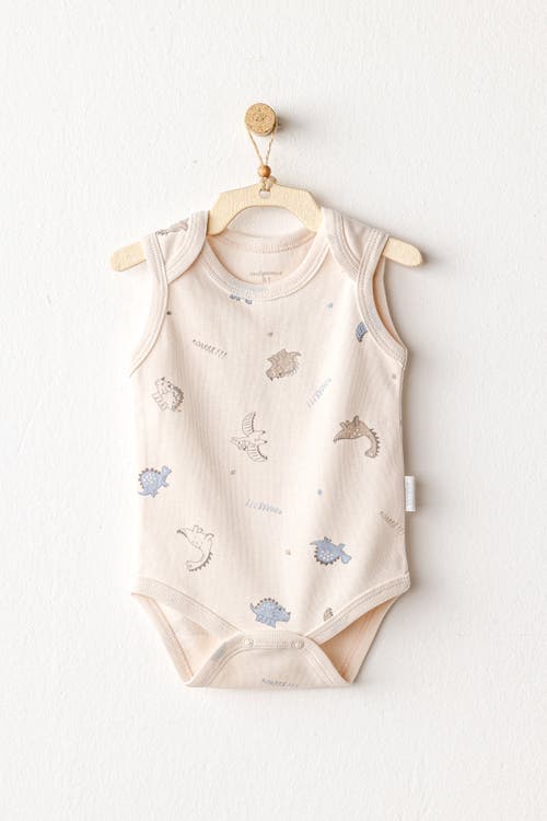 Shop Andy Wawa Dino Bodysuits In Blue