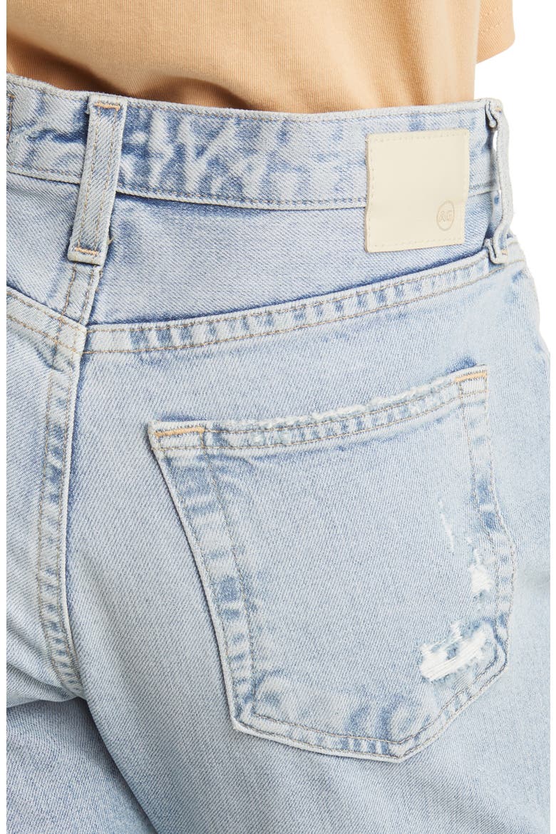 Ex-Boyfriend Raw Hem Jeans, Alternate, color, WINDSWEPT