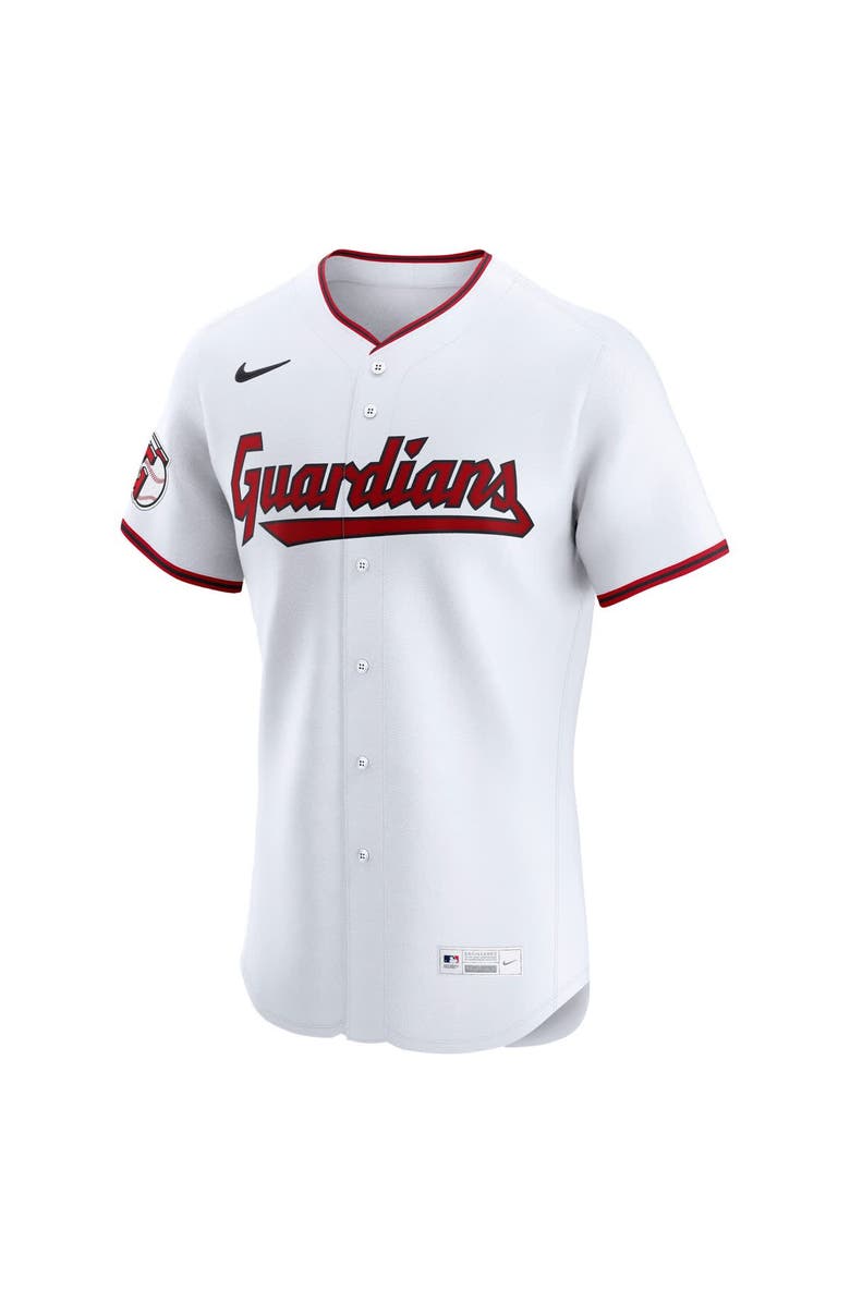 Nike Men's Nike White Cleveland Guardians Home Elite Jersey, Alternate, color, White