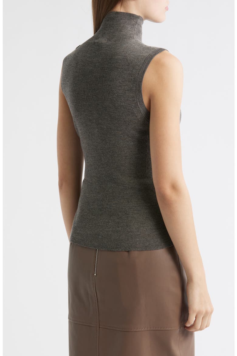 Fermesi Sleeveless Mock Neck Sweater, Alternate, color, GY