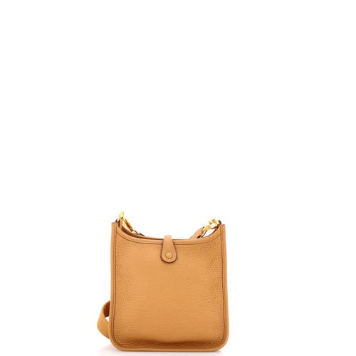 Pre-owned Hermes  Hermes Evelyne Bag Gen Iii Clemence Tpm In Brown