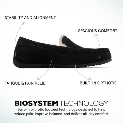 Abeo Amble Slipper In Black - Regular