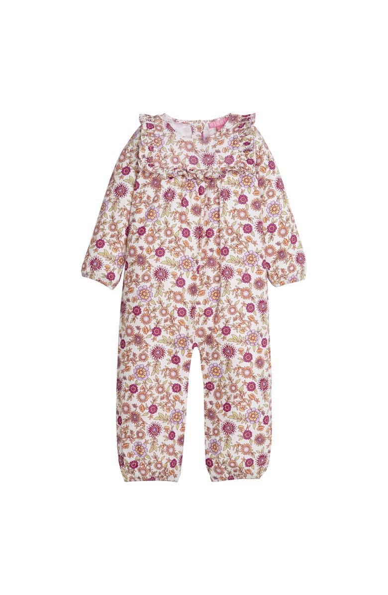 BISBY Kids' Cotton Chelsea Romper, Alternate, color, Thistle Floral