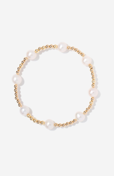 Bead 8-Pearl Bracelet