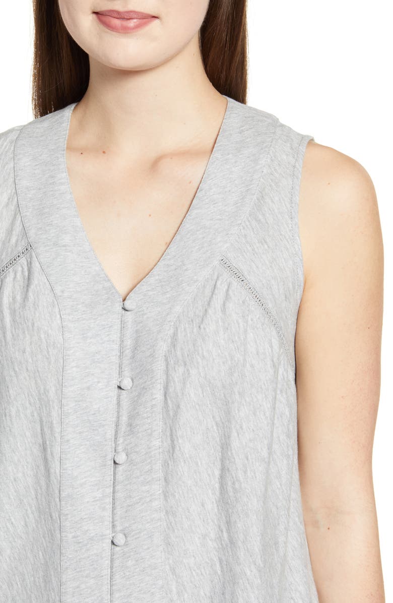 Caslon<sup>®</sup> Button Front Swing Tank, Alternate, color,