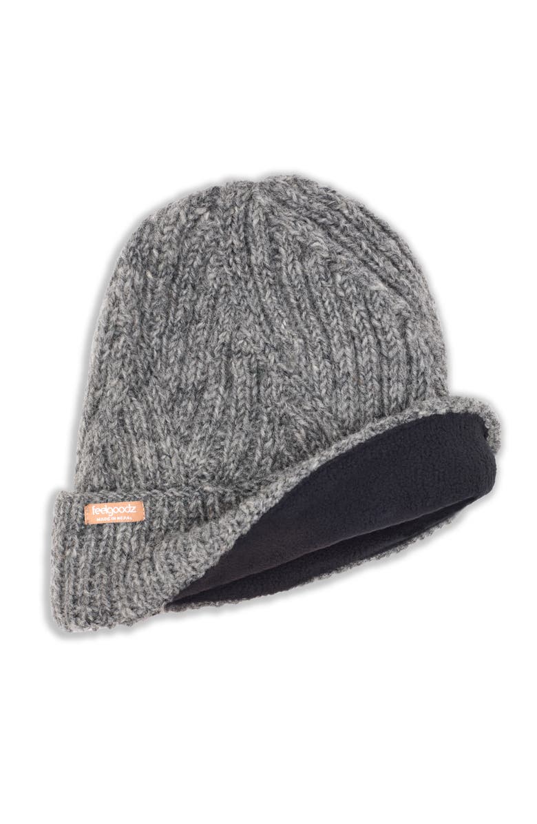 Feelgoodz Women's Artisan Hand-Knit Vienna Beanie Hat, Alternate, color, Finch